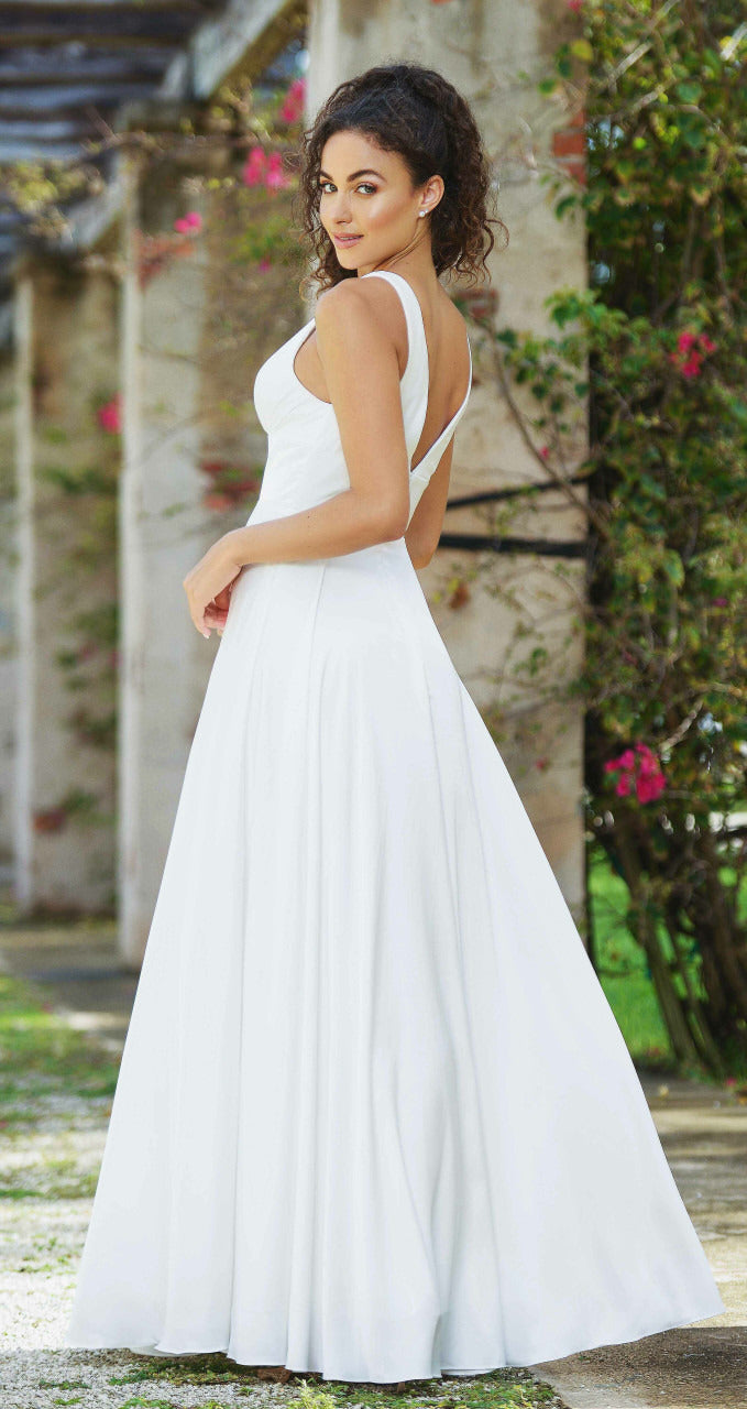 LADY BLACK TIE Women's Kinsley Gown - Off White - Final Sale