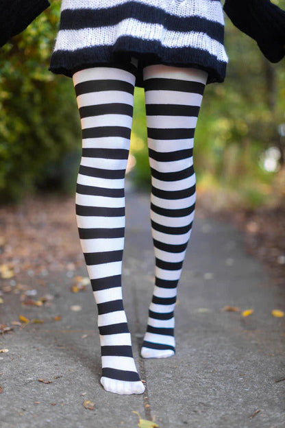 Leg Avenue Women's Wide Striped Tights