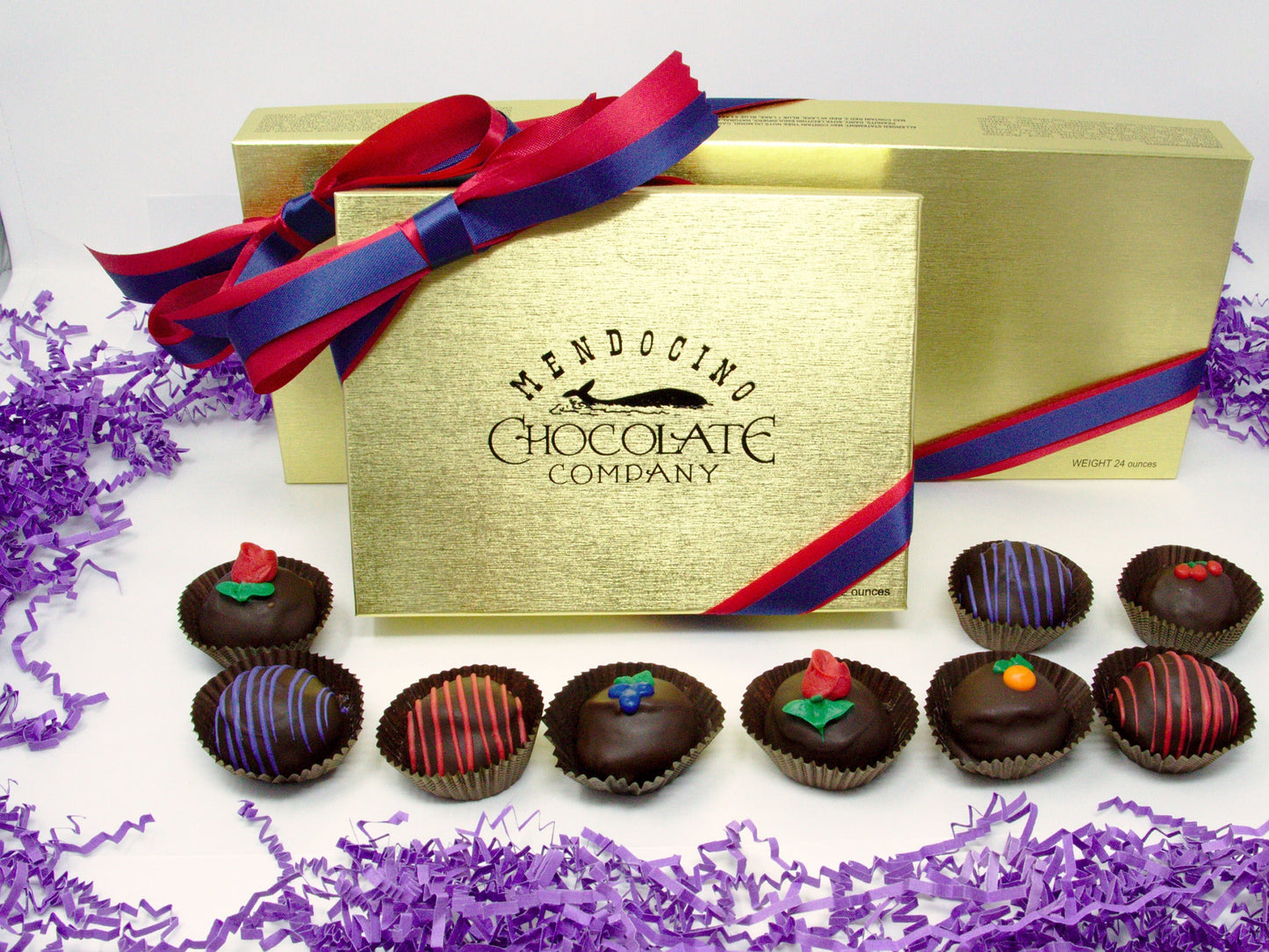 Mendocino Chocolate Company Dark Chocolate Truffle Assortment