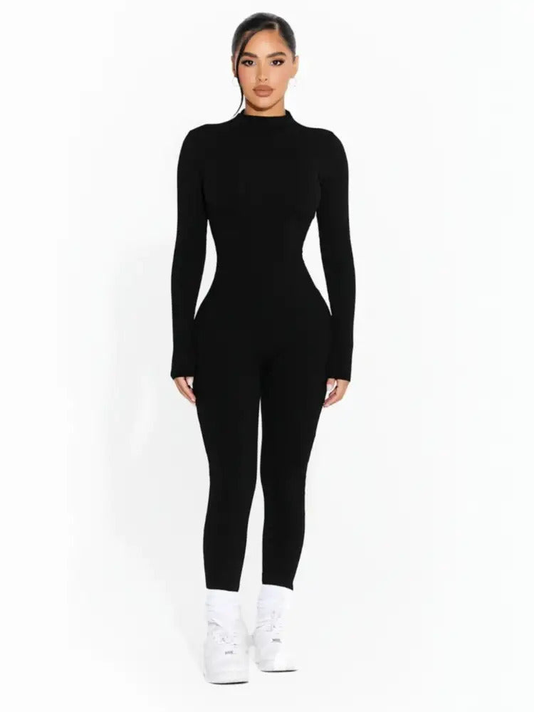 Naked Wardrobe Women's Snatched All Body Jumpsuit