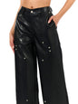 Naked Wardbrobe Women's The Patch Faux Leather Pant