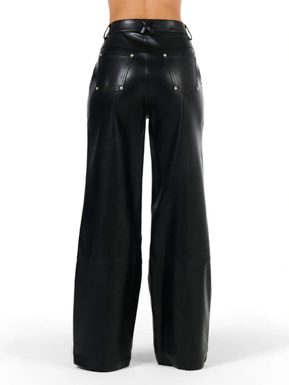 Naked Wardbrobe Women's The Patch Faux Leather Pant