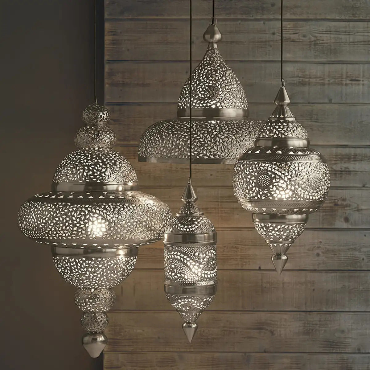 VivaTerra Moroccan Hanging Lamp - Large