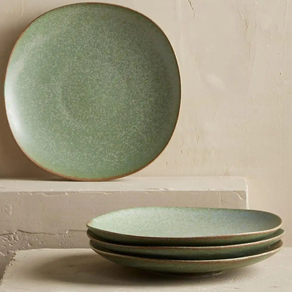 VivaTerra Terra Green Stone Dinnerware Collection