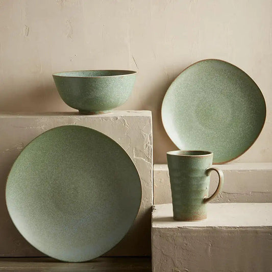 VivaTerra Terra Green Stone Dinnerware Collection