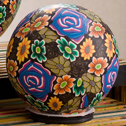 VivaTerra Clay Lighted Globes