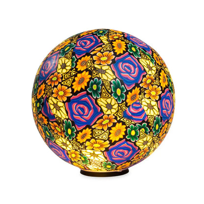 VivaTerra Clay Lighted Globes